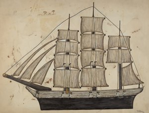 帕。德国船，1938年。 作者 玛丽·卢特雷尔