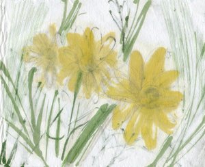 雏菊，2020 年（纸质混合媒介）