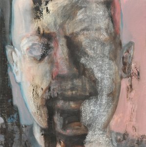 凝视》，2012 年（布面油画）