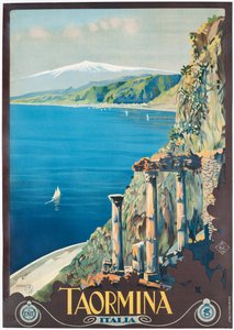 陶尔米纳广告海报，约1927年（彩色石版画）