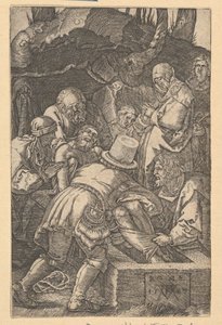 1567年的《盗墓》。 作者 马里奥·卡塔罗（Mario Cartaro）