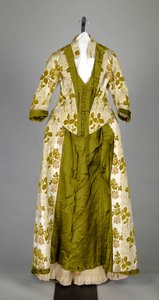 礼服，美国，1885年。 作者 玛丽恩·E·迪克
