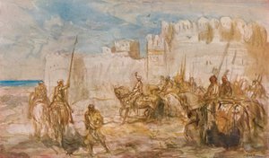骑兵》，约1910年 作者 马里乌斯·鲍尔