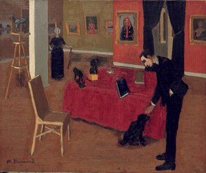La Galerie Vallotton，1914年