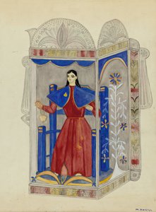 Tin Nicho与Santo Nino，约1937年。