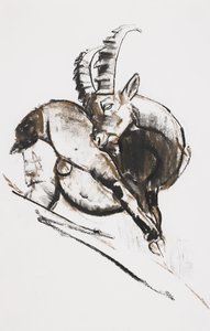 Grattarsi（木炭和纸上谈话） 作者 马克·阿德灵顿