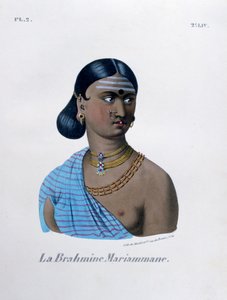 婆罗门·玛丽亚曼（Brahmin Mariamman），1828年。