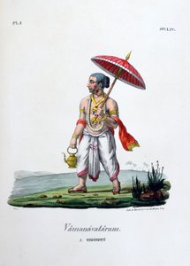 瓦玛纳瓦塔兰矮人，1828年 作者 Marlet et Cie