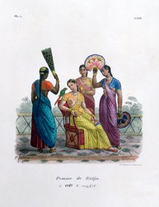 拉惹的妻子，1828年