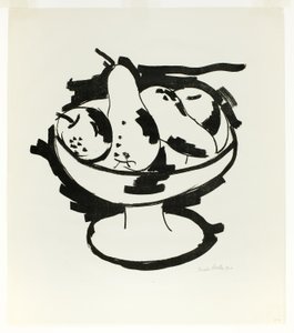 一碗水果 作者 Marsden Hartley