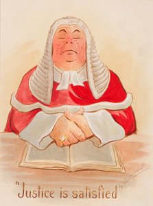 Justice is Satisfied (watercolor)