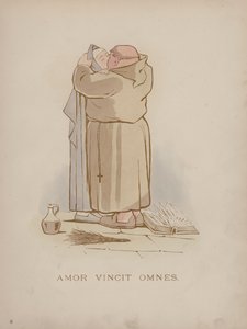 Page from the Humours of Cynicus (coloured engraving)