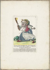 De dwerg Malper Höllriglin als waardin，约 1710 年
Malper Höllriglin Würthin und Zuchtmutter beijm Hünerloch auff der Pasteij, in einem verdrieslichen Haußprocess（标题见实物）
Il Callotto resurcitato ou Neu eingerichtes Zwerchen Cabinet（系列名称 作者 马丁·恩格尔布雷希特（归因于）