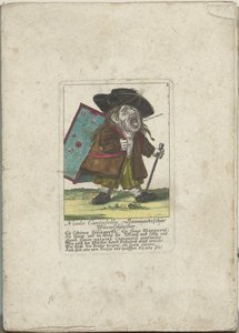 De dwerg Nicolo Cantabella，约 1710 年
尼科洛-坎塔贝拉，萨沃伊加德-沃姆斯施耐德（物品上的标题）
Il Callotto resurcitato oder Neu eingerichtes Zwerchen Cabinet（系列名称） 作者 马丁·恩格尔布雷希特（归因于）