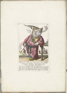侏儒皮波鲁克作为烟草公司的董事，约 1710 年
皮佩罗克先生，维尔京和巴西塔巴克烟草公司总裁（物品上的标题）
Il Callotto resurcitato oder Neu eingerichtes Zwerchen Cabinet（系列标题 作者 不明
