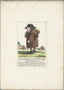 De dwerg Veith Knollinger von Pinklfeldt，约 1710 年
Veith Knollinger von Pinklfeldt，Sackhtrager und Vorgeher der neü eingerichten flegl Bruderschafft（物品上的标题）
Il Callotto resurcitato oder Neu eingerichtes Zwerchen Cabinet（系列名称）