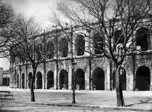 罗马竞技场，尼姆，普罗旺斯，法国，1937年