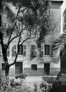 拿破仑出生的房子，可西嘉岛阿雅克修，1937年。