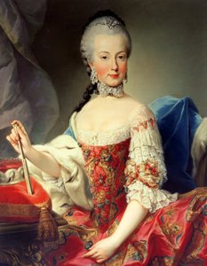 Archduchess Maria Amalia Habsburg-Lothringen，（1746-1804），奥地利皇后玛丽亚特丽莎（1717-80）和皇帝弗朗西斯一世（1708-65）的第八个孩子