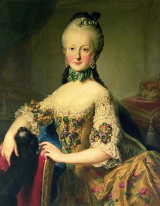 Archduchess Maria Elisabeth Habsburg-Lothringen（1743-1808），奥地利皇后玛丽亚特丽莎（1717-80）和皇帝弗朗西斯一世（1708-65）的第六个孩子