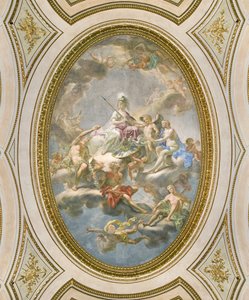 La Sapienza，Salone d Onore或Sala Napoleonica的天花板，1777年