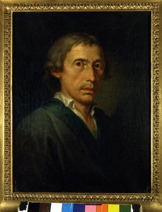 朱塞佩·帕里尼 (Giuseppe Parini) (1729-1799) 的肖像 意大利诗人和作家 Martin Knoller (1725-1804) 的画作，大约 1760-1770 年。 米兰
