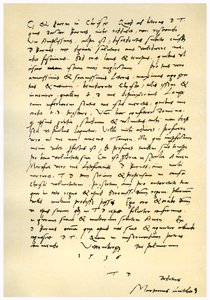 1536年4月9日，马丁·路德（Martin Luther）给托马斯·克伦威尔的信 作者 马丁·路德