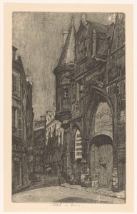 巴黎 Hôtel de Sens 街景