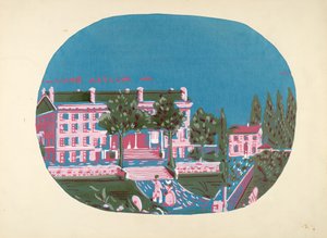 Bandbox设计聋哑人庇护所，约1939年。