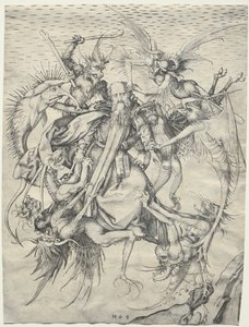 1400年代，圣安东尼被魔鬼折磨。