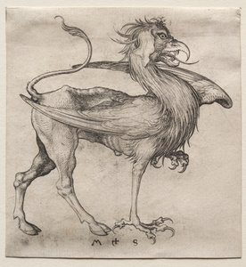 格里芬，1400年代。 作者 马丁·尚高