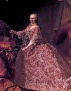 德文：Kaiserin Maria Theresia 奥地利女皇玛丽亚-特蕾西娅（35 岁