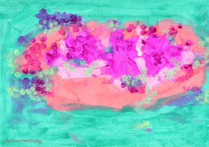 玫瑰花篮 作者 玛蒂娜·柯尼兹基（Martina Konitzky）