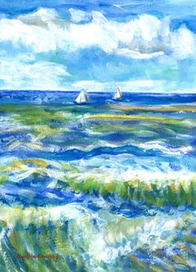 Saintes-Maries-de-la-Mer（向文森特·梵高的致敬）