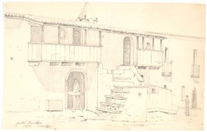 Gade i Grotta Minarda i Abruzzo 作者 马蒂努斯·罗比（MartinusRørbye）
