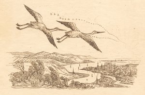 海伊为《半百儿童寓言》绘制的插图 作者 马蒂努斯·罗比（MartinusRørbye）