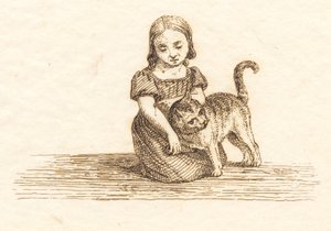 海伊为《半百儿童寓言》绘制的插图 作者 马蒂努斯·罗比（MartinusRørbye）