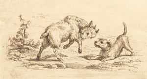海伊为《半百儿童寓言》绘制的插图 作者 马蒂努斯·罗比（MartinusRørbye）