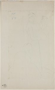 契合[背面]，18901891。 作者 玛丽·卡萨特