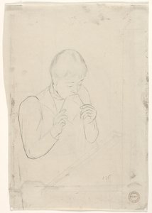 致（1890-1891年）的信。 作者 玛丽·卡萨特