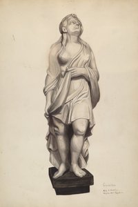 加拉蒂亚头像，约1940年。