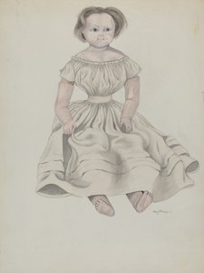 蜡像，约1936年。