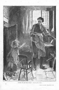乔治-艾略特的《西拉斯-马纳》中的场景，1882年 作者 玛丽·L·高