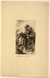 宾夕法尼亚州伊斯顿布什基尔河大桥 作者 玛丽·尼莫·莫兰（Mary Nimmo Moran）