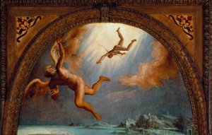 The Fall of Icarus, detail (Painting