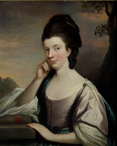一位女士的肖像，被认为是伊丽莎白哈特利夫人（1751-1824）