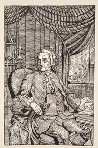 富兰克林，Boris Mestchersky（d.1957）的复制品，来自&39;Histoire de la Nation Francaise&39;，科学，第一卷和第二卷，Gabriel Hanotaux（1853-1944），1924年
