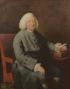 Charles Jennens（1700-73）的肖像，赞助人和亨德尔的朋友
