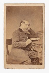 梅森公司（Mason＆Co）的查尔斯·狄更斯（Charles Dickens）的名片