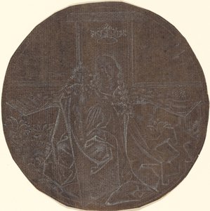 花园里的圣母和孩子 作者 硕士ES